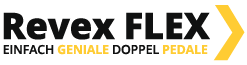 Revex FLEX – Geniale Doppel Pedale Logo